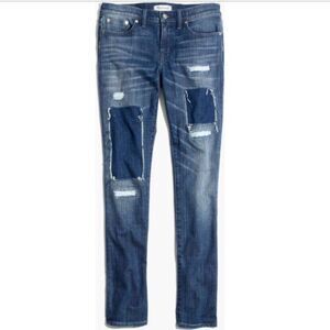 Madewell Slim Boy Jean Patched-up Edition Sz 26